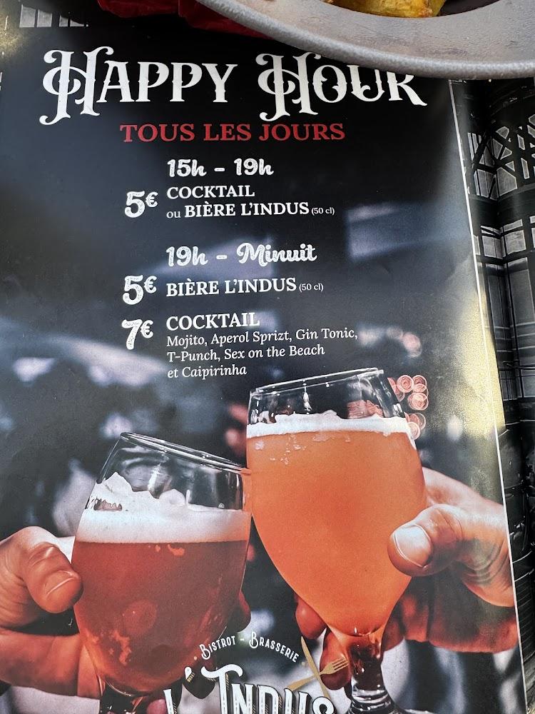 L'Indus Bistro Brasserie - Menu Image 3